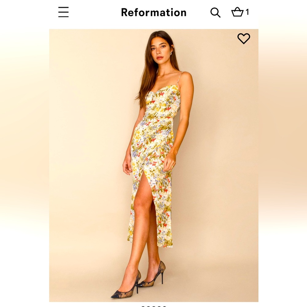 Reformation kourtney dress